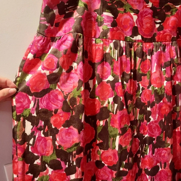 INC International Concepts Woman A-Line Floral Skirt in Size 20W - Picture 3 of 11